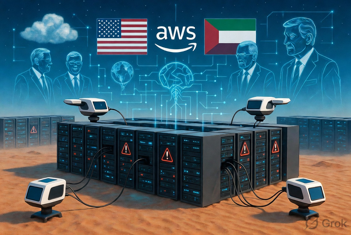Image related to Attack on Amazon Data Center: Diplomatic Shifts and Tech Reckoning